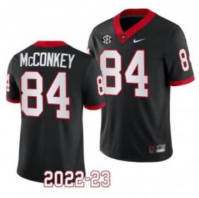 Sale - Black Ladd McConkey #84 Georgia Bulldogs 2022-23 Men Classic College Football Jersey