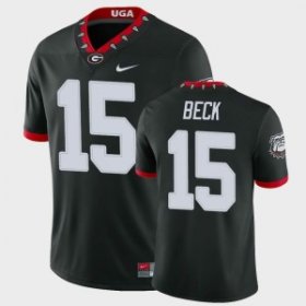 Sale - Black Alternative Carson Beck #15 Georgia Bulldogs 100th Anniversary Men Alumni University Football Jersey