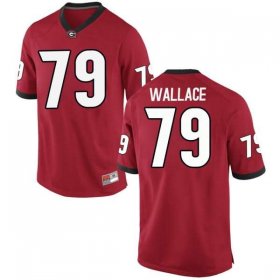 Sale - Red Weston Wallace #79 Georgia Bulldogs Replica Men Alumni NCAA Football Jersey